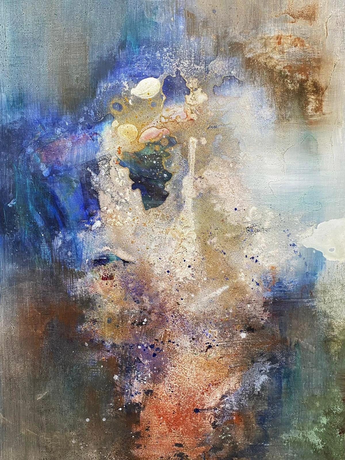 Wasser Maho Schuetz Kono Acryl Mischtechnik Auf Leinwand